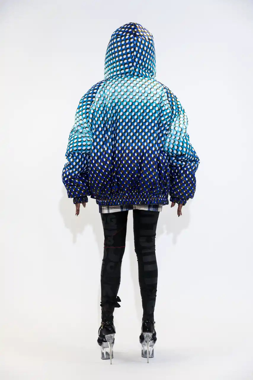 XB WAX PUFFER JACKET / FOOL MOON