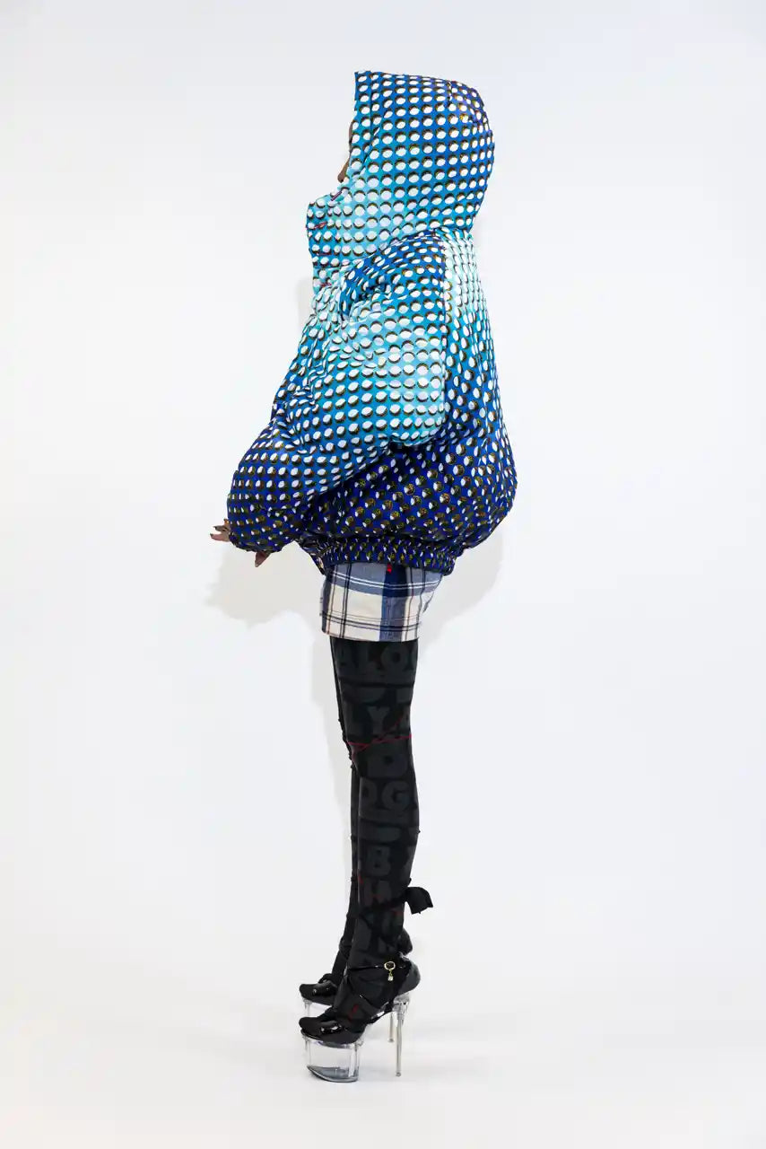 XB WAX PUFFER JACKET / FOOL MOON