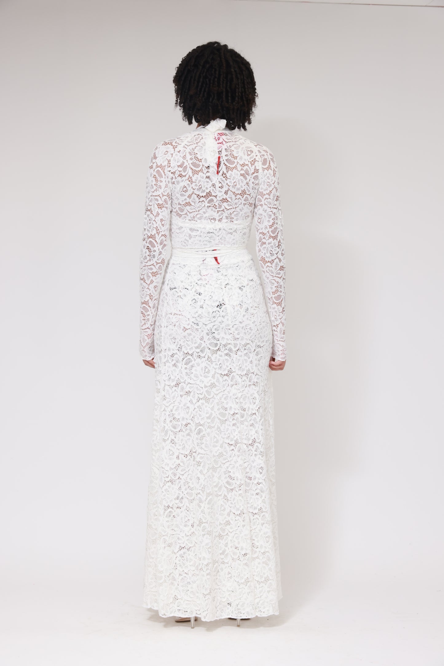 ROBE LONGUE DOS NU / BLANCHE