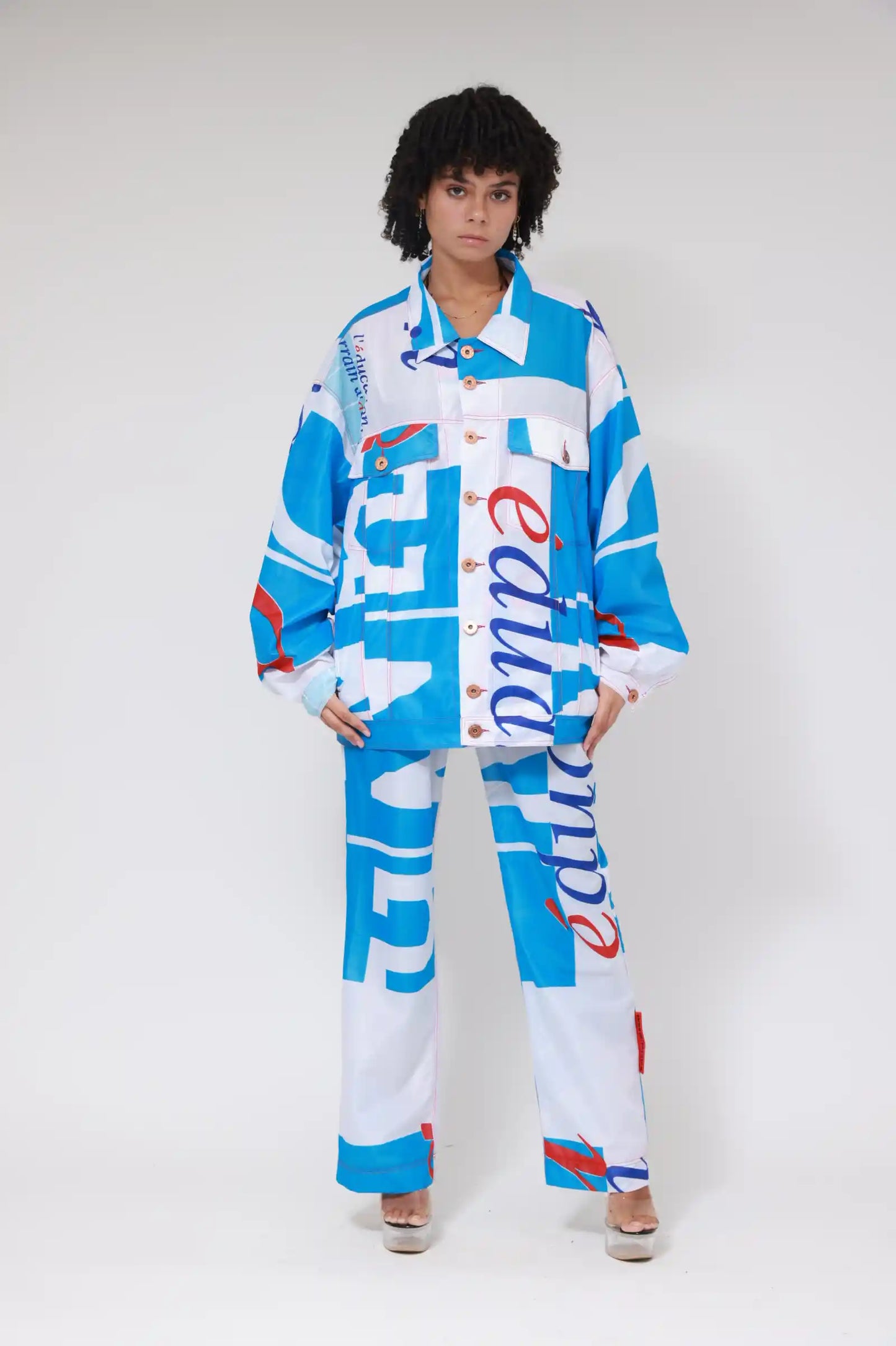 UNIONFLAG UPCYCLING BAGGY PANTS