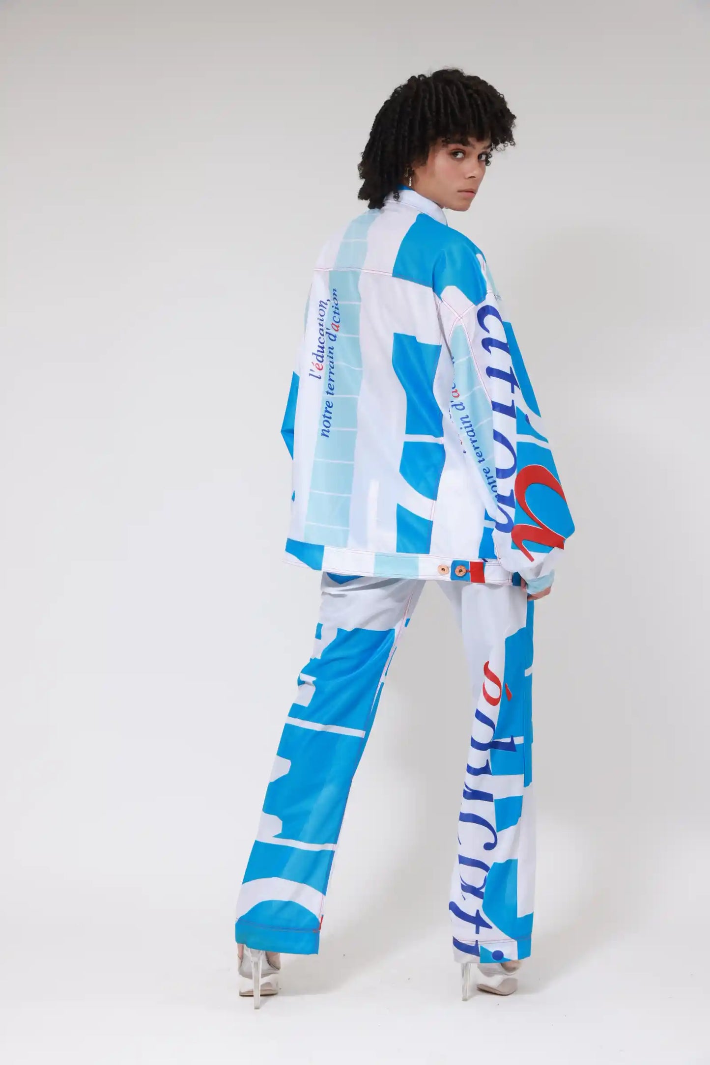 UNIONFLAG UPCYCLING BAGGY PANTS