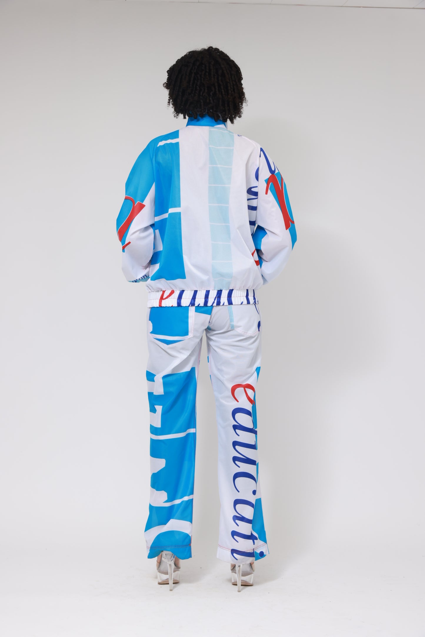 UNIONFLAG UPCYCLING HIGH NECK ZIPPER JACKET