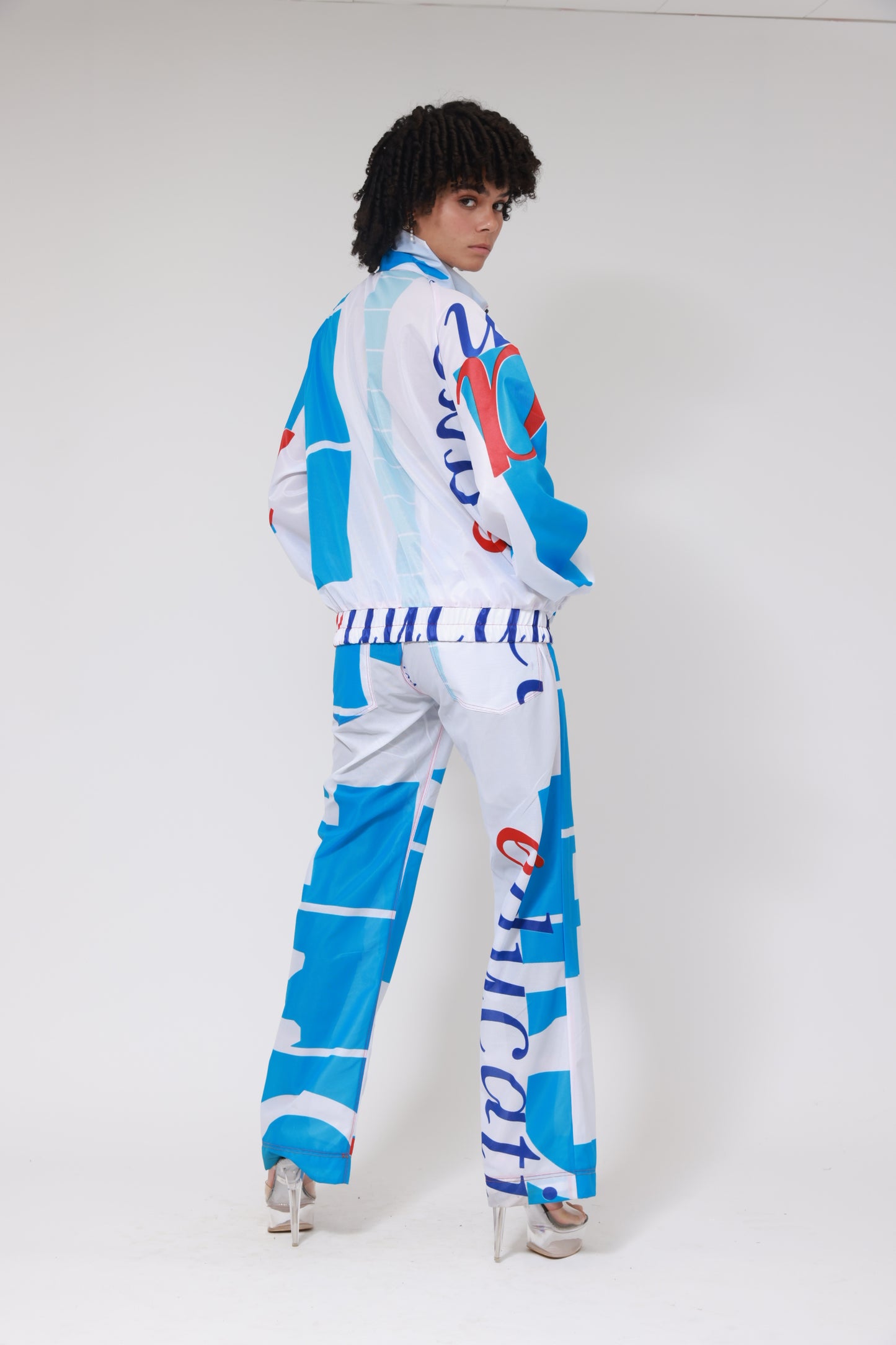 UNIONFLAG UPCYCLING HIGH NECK ZIPPER JACKET