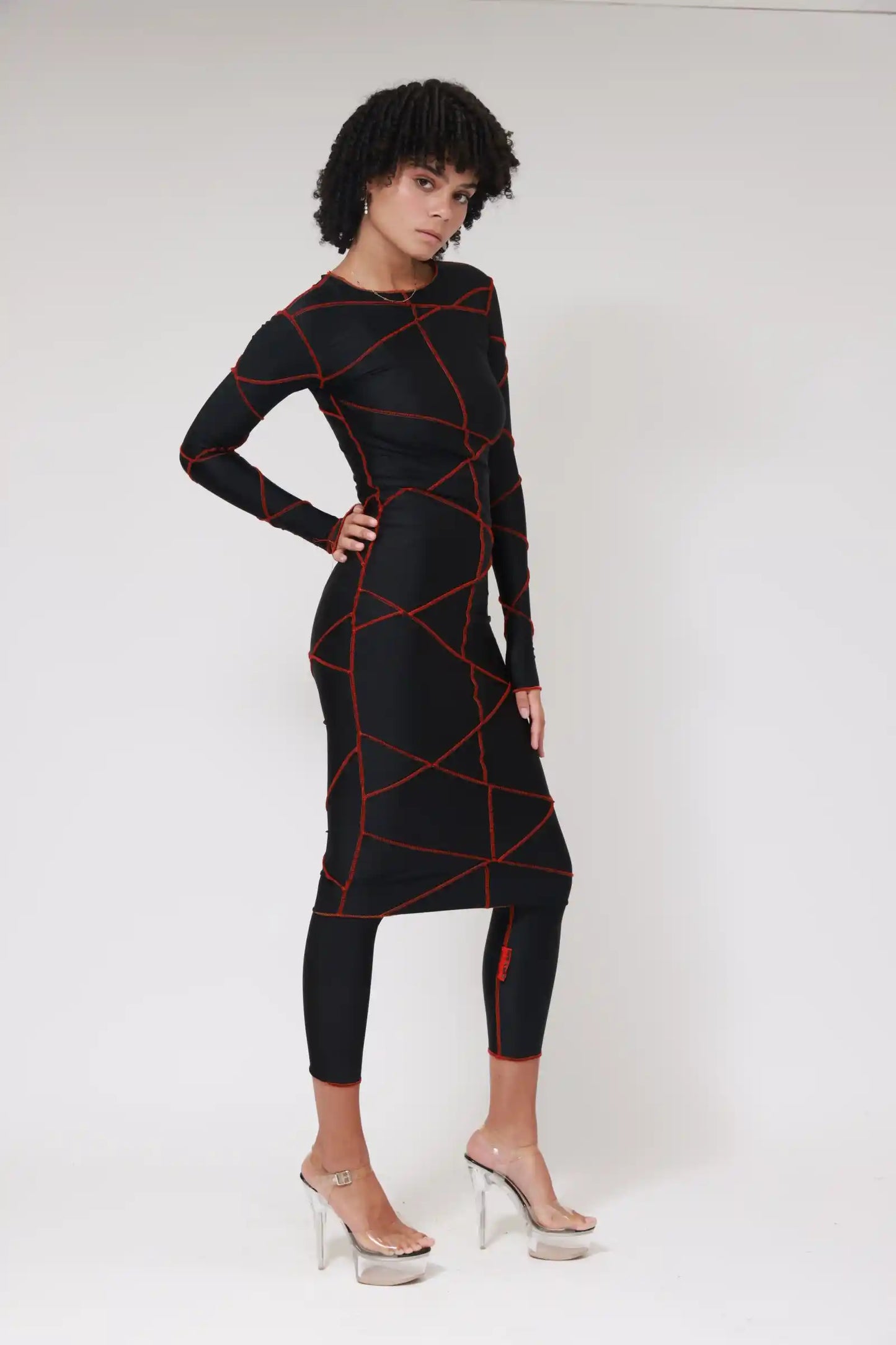 ROBE ICONIQUE À MANCHES LONGUES XB