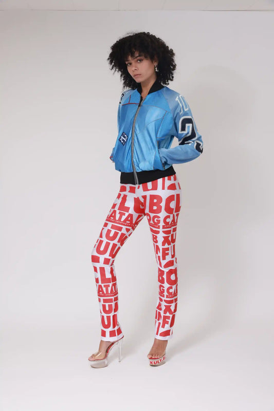 Veste en jersey NFL Super Teddy recyclée / Numéro 67 au dos