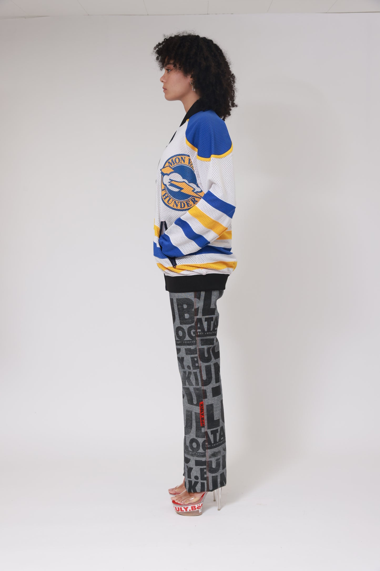 UPCYCLING HOCKEY JERSEY BODYSHAPE JACKET