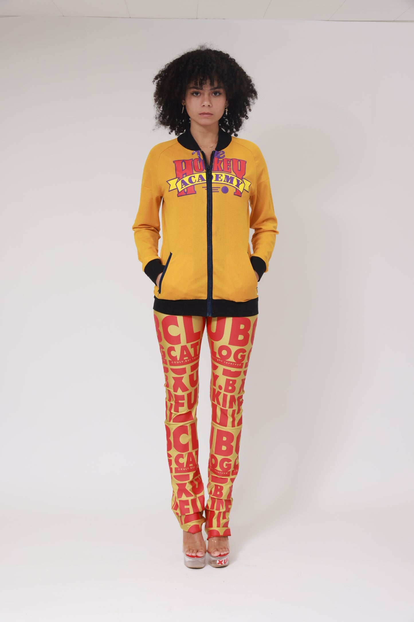 UPCYCLING HOCKEY JERSEY BODYSHAPE JACKET