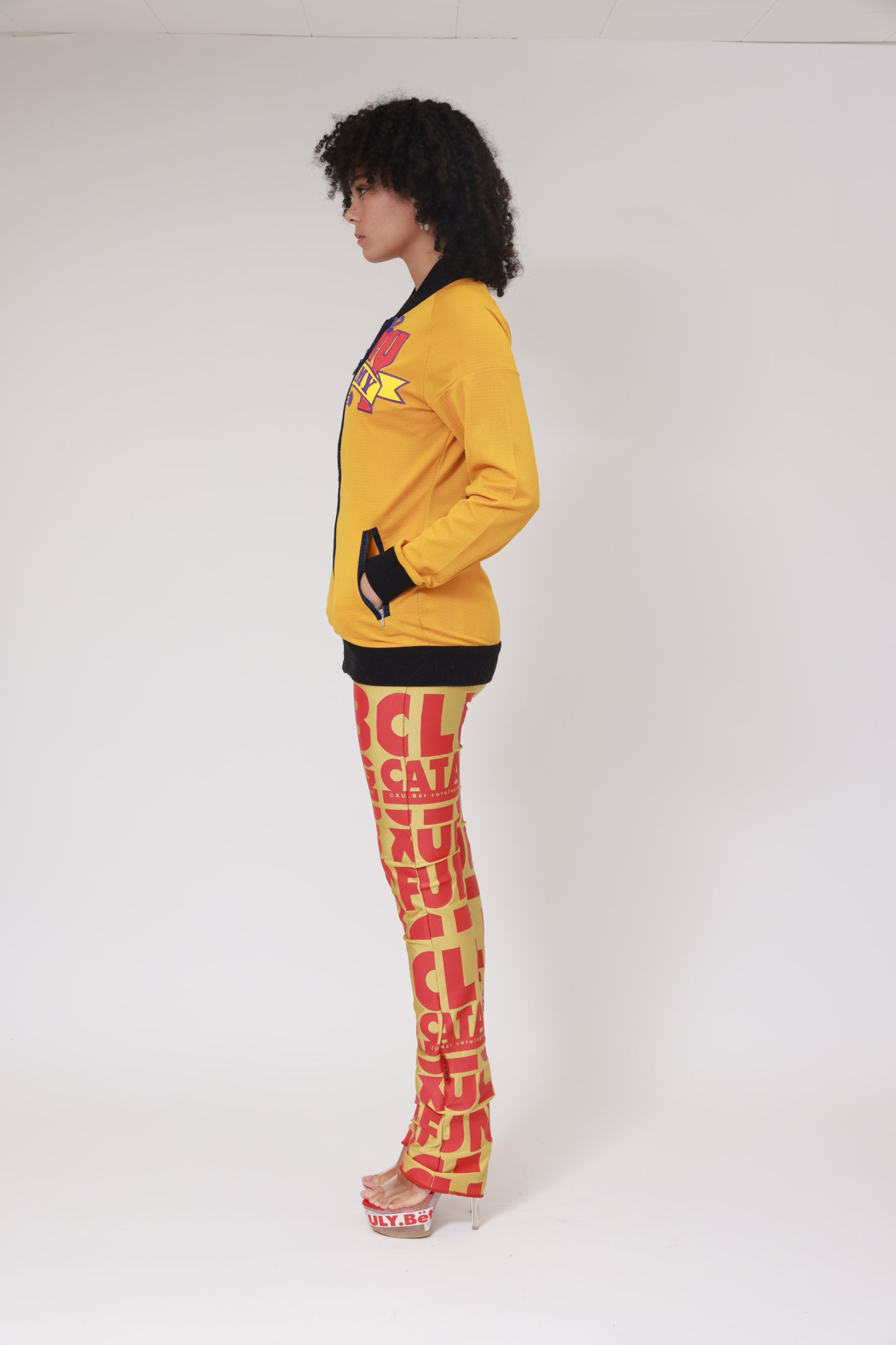 UPCYCLING HOCKEY JERSEY BODYSHAPE JACKET