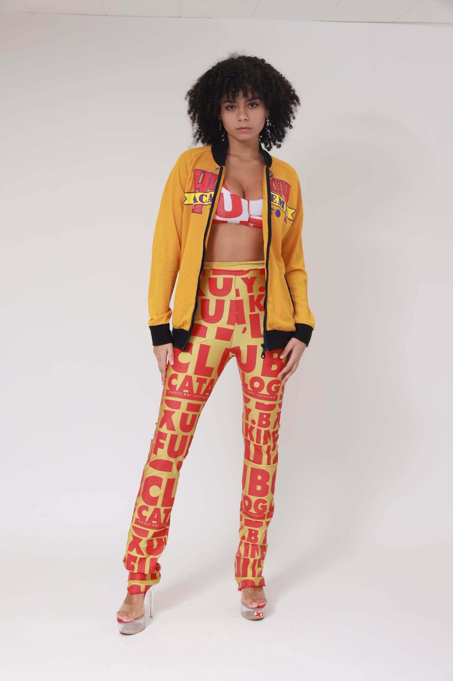 UPCYCLING HOCKEY JERSEY BODYSHAPE JACKET