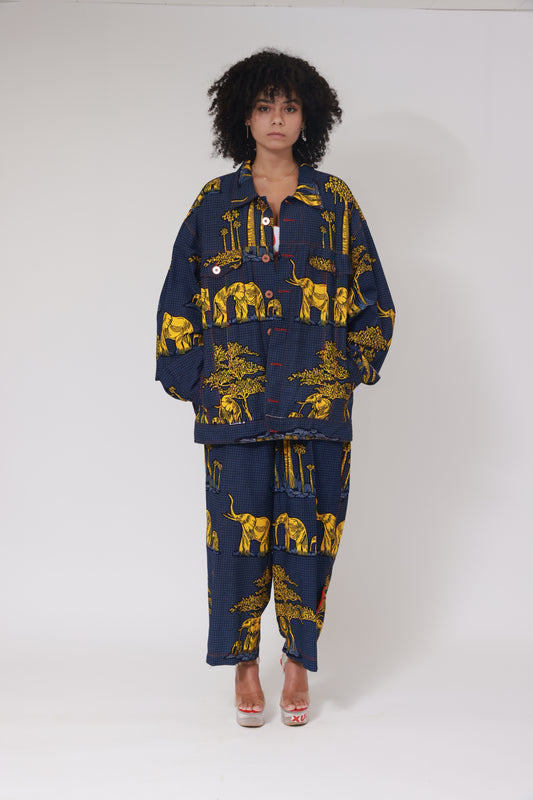 VESTE OVERSIZE XB WAX