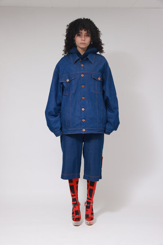 XB DENIM OVERSIZED JACKET